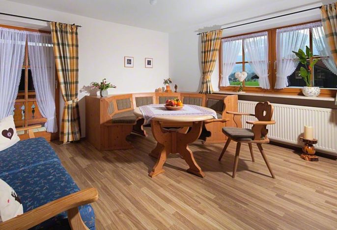Ferienwohnung Bergblick, 1-2 Personen, 63 qm, 1 Schlafzimmer, Balkon