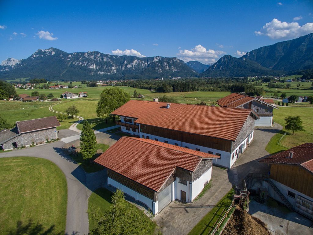 Unser Hof von Oben