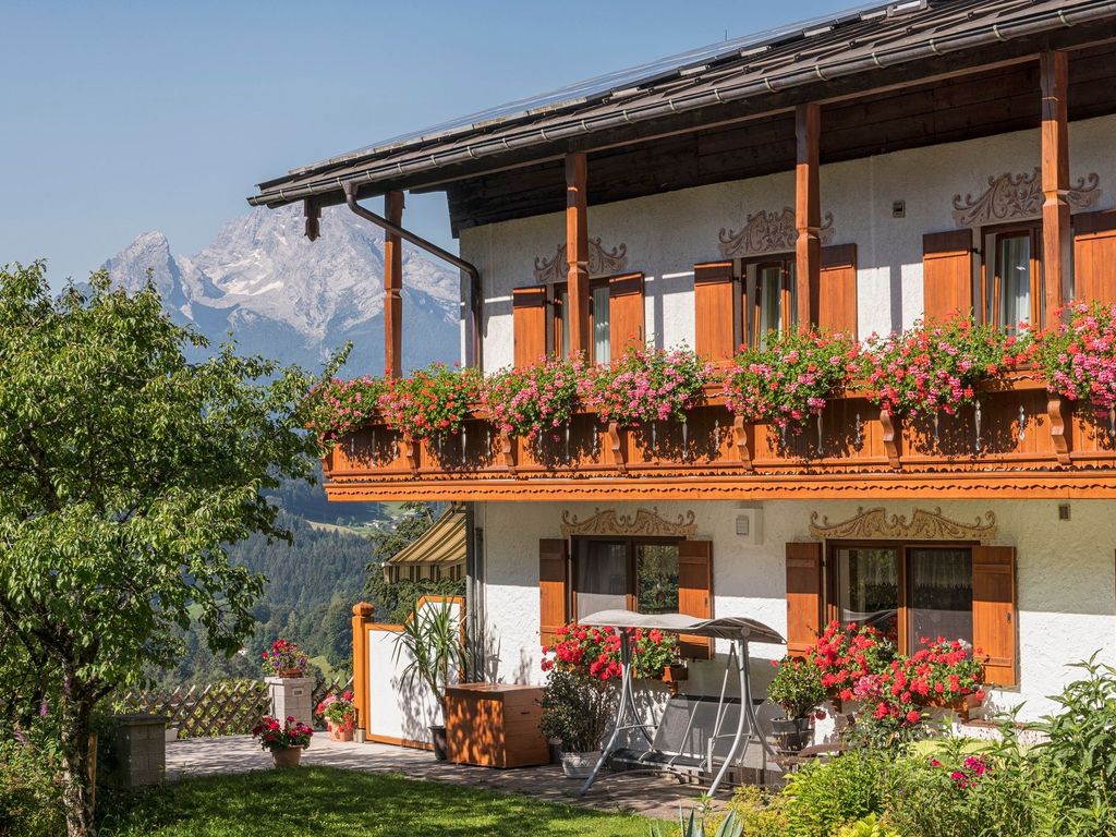 Gästehaus Sonnenbichl im Sommer