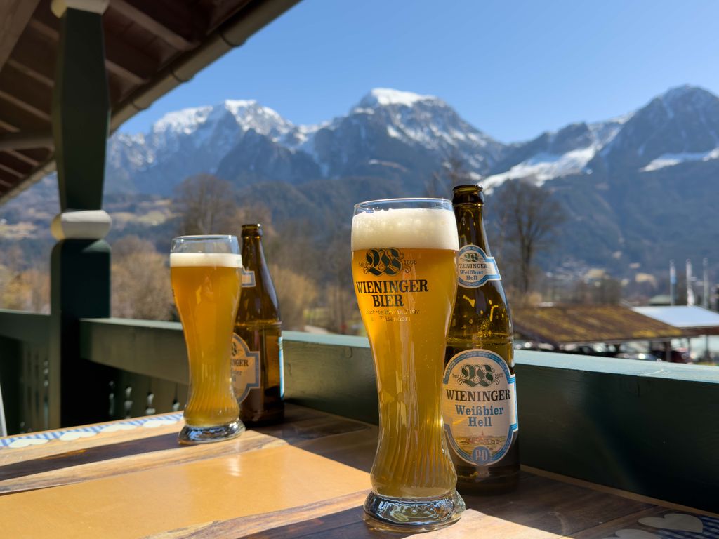Blick vom Eckbalkon