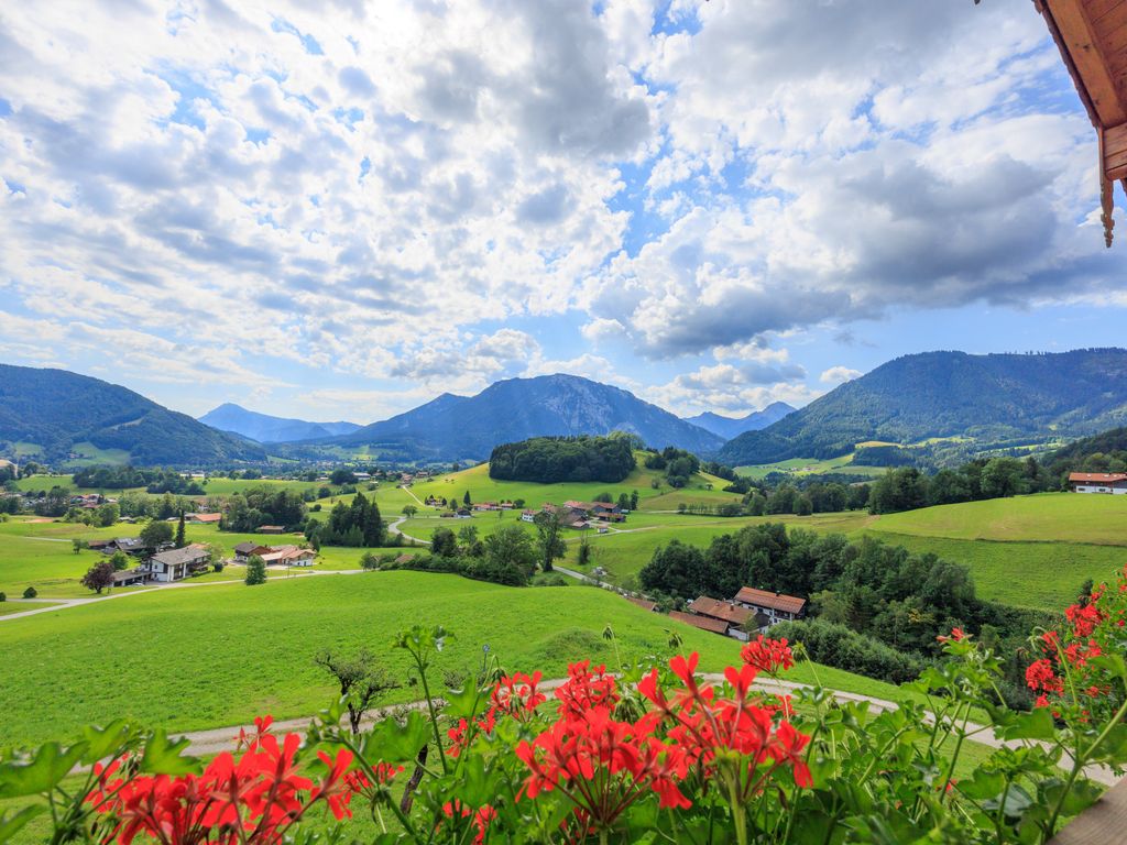 Balkon mit Talblick