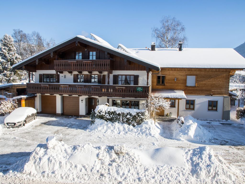 Unser Haus im Winter