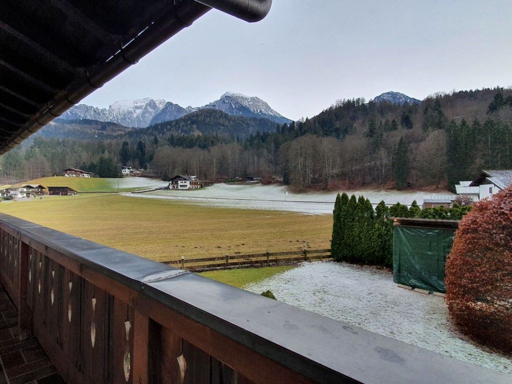 Blick vom Balkon