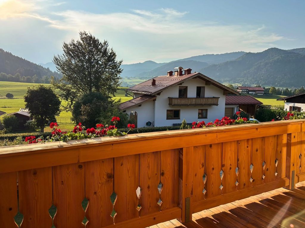Ausblick Balkon