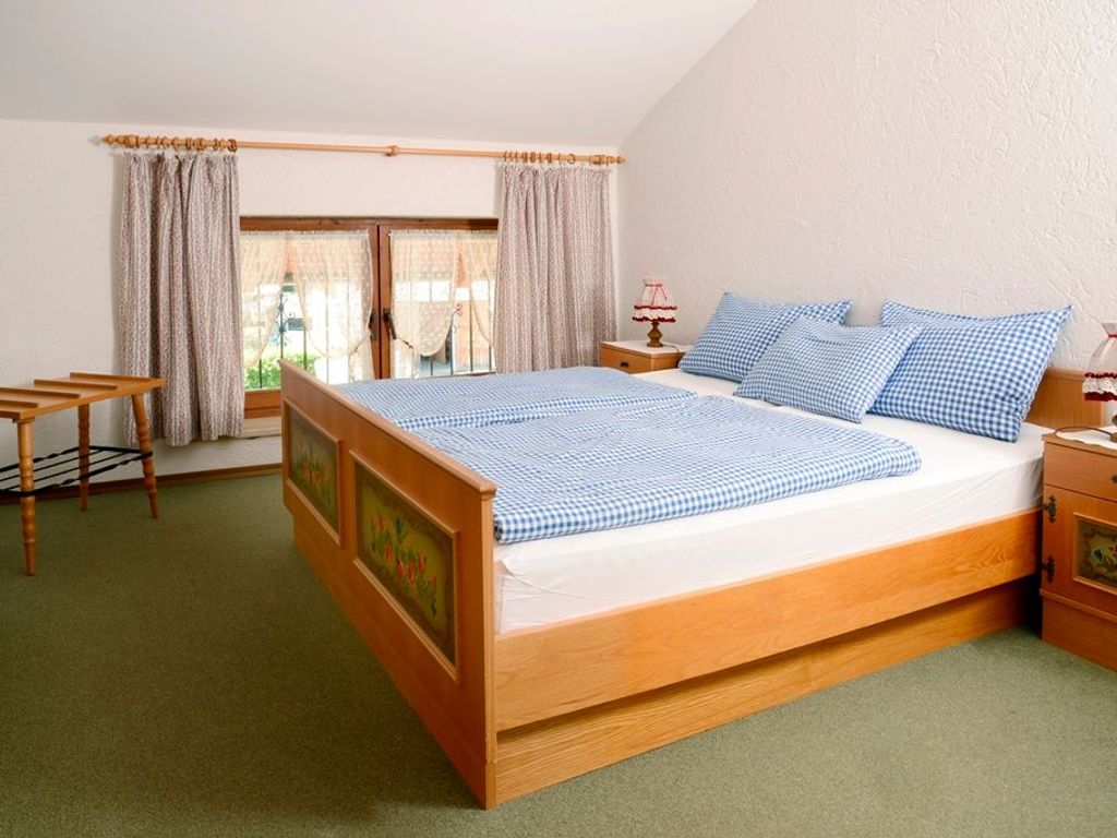 FEWO Typ A Schlafzimmer Ferienhaus Dickertsmühle