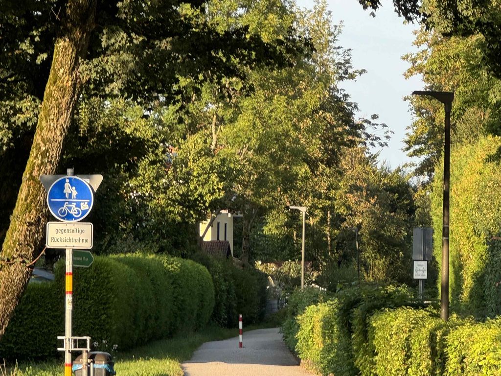 Fußweg zum See