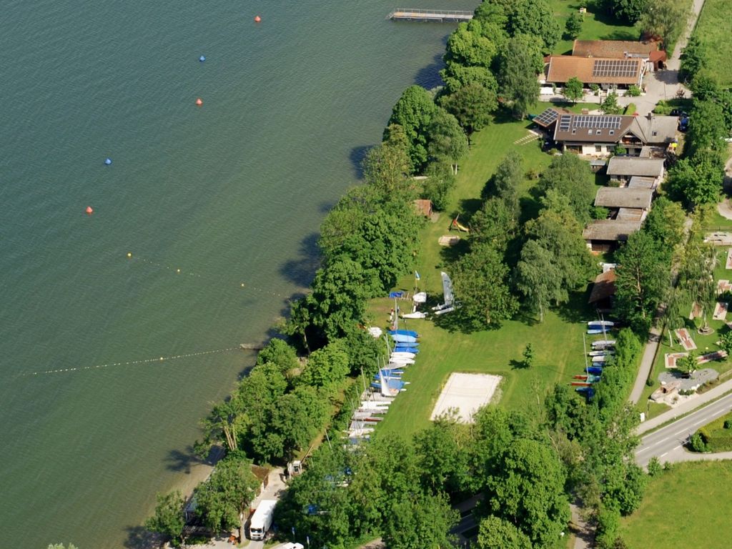 Ferienwohnungen am Strandbad - Luftbild