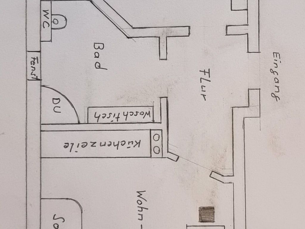 Grundriss Ferienwohnung 1