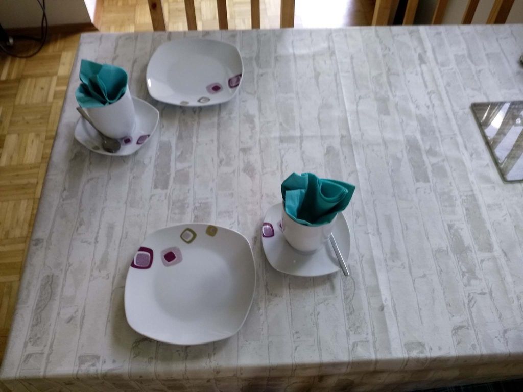 Gedeckter Tisch