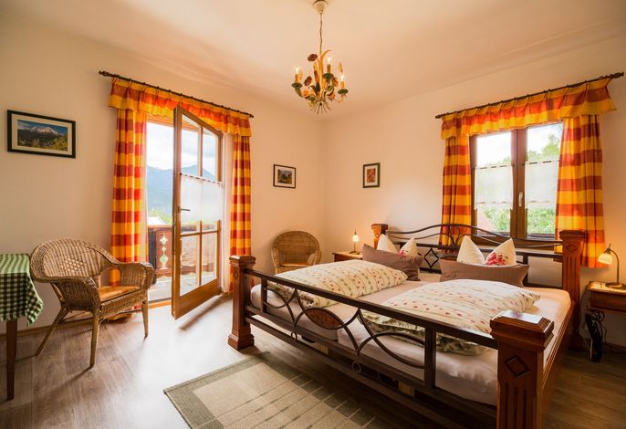 Doppelzimmer Nr.3, mit Dusche und WC, Balkon
