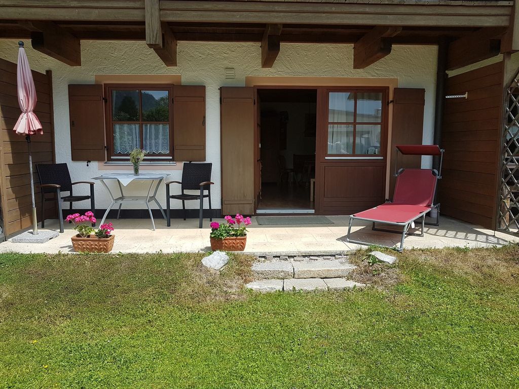 Ferienwohnung am Hauchen Terasse