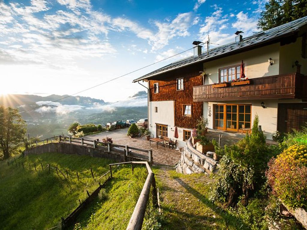 Die Kranvoglmühle, wohnen über dem Tal!