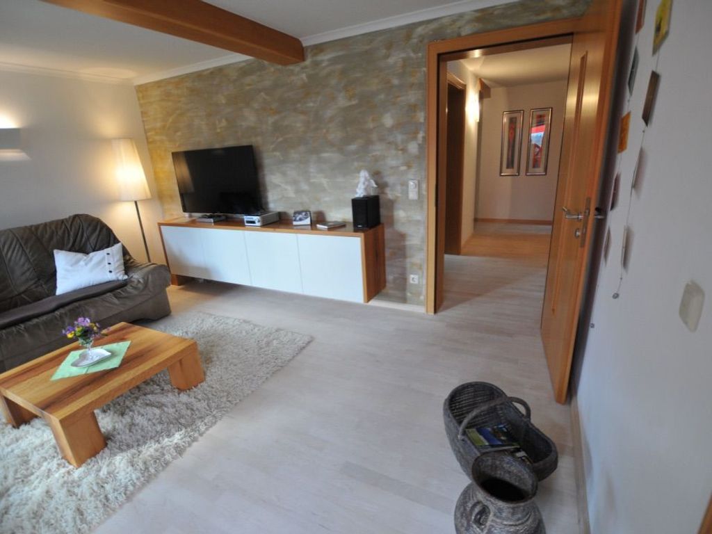 Wohnzimmer mit Watzmannblick