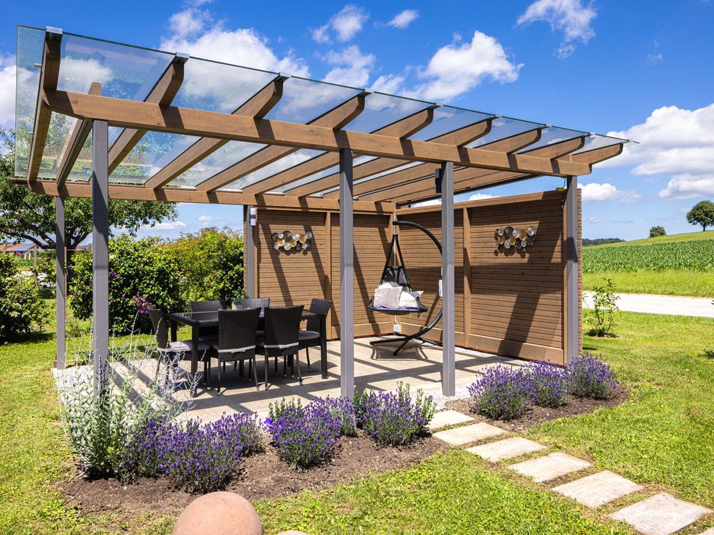 Überdachte Terrasse