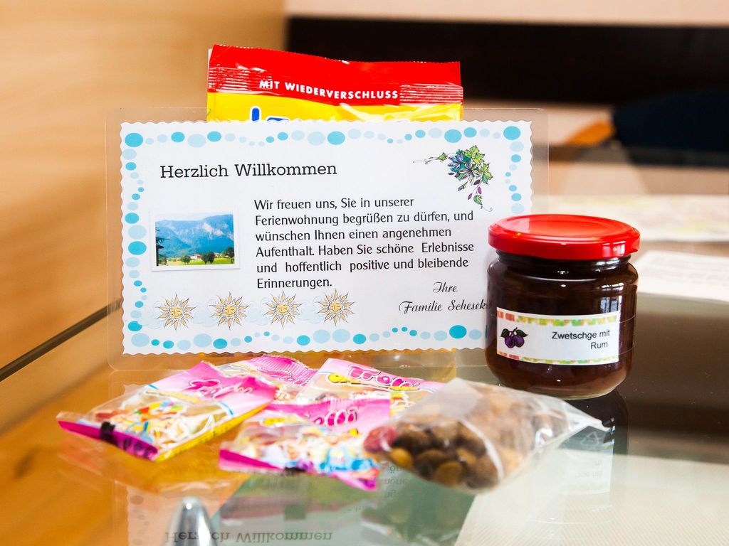 Ein kleiner Willkommensgruß