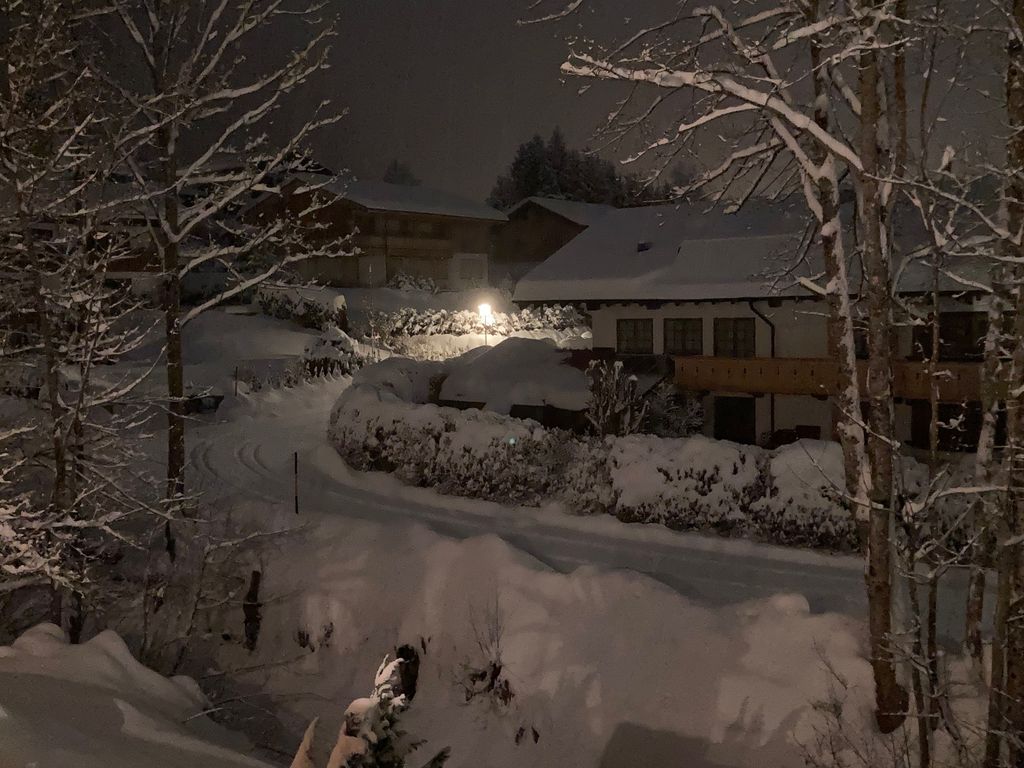 Aussicht vom Balkon Cortina