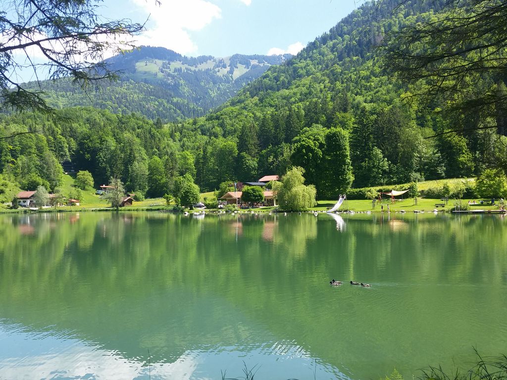 Wössner See, Badesee mit Seewirt