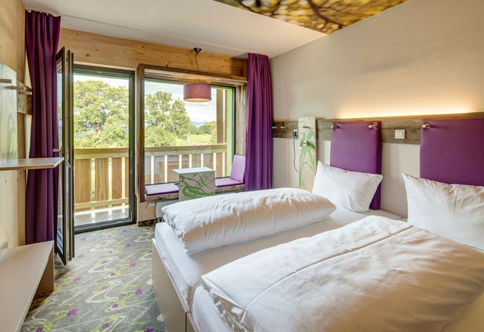 Doppelzimmer mit herrlichem Bergblick