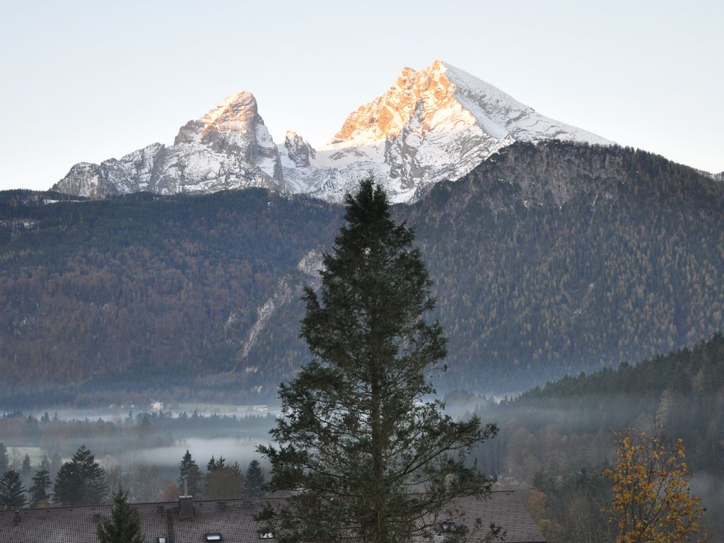 Aussicht mit Watzmann