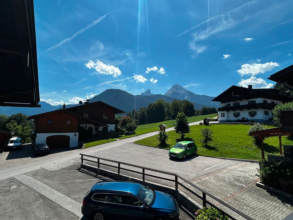 Ausblick vom Balkon