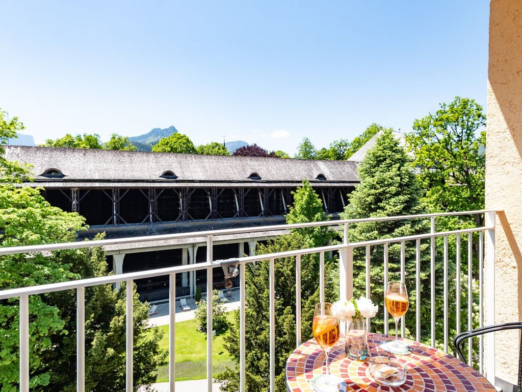 Aussicht von dem Balkon