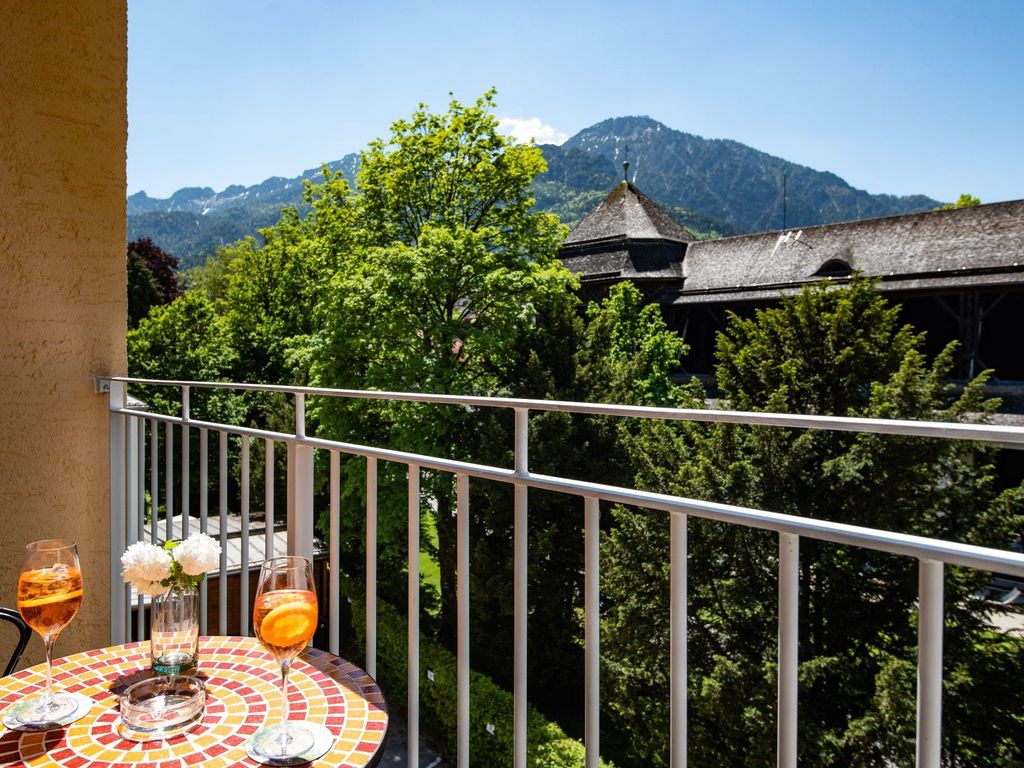 Aussicht von dem Balkon