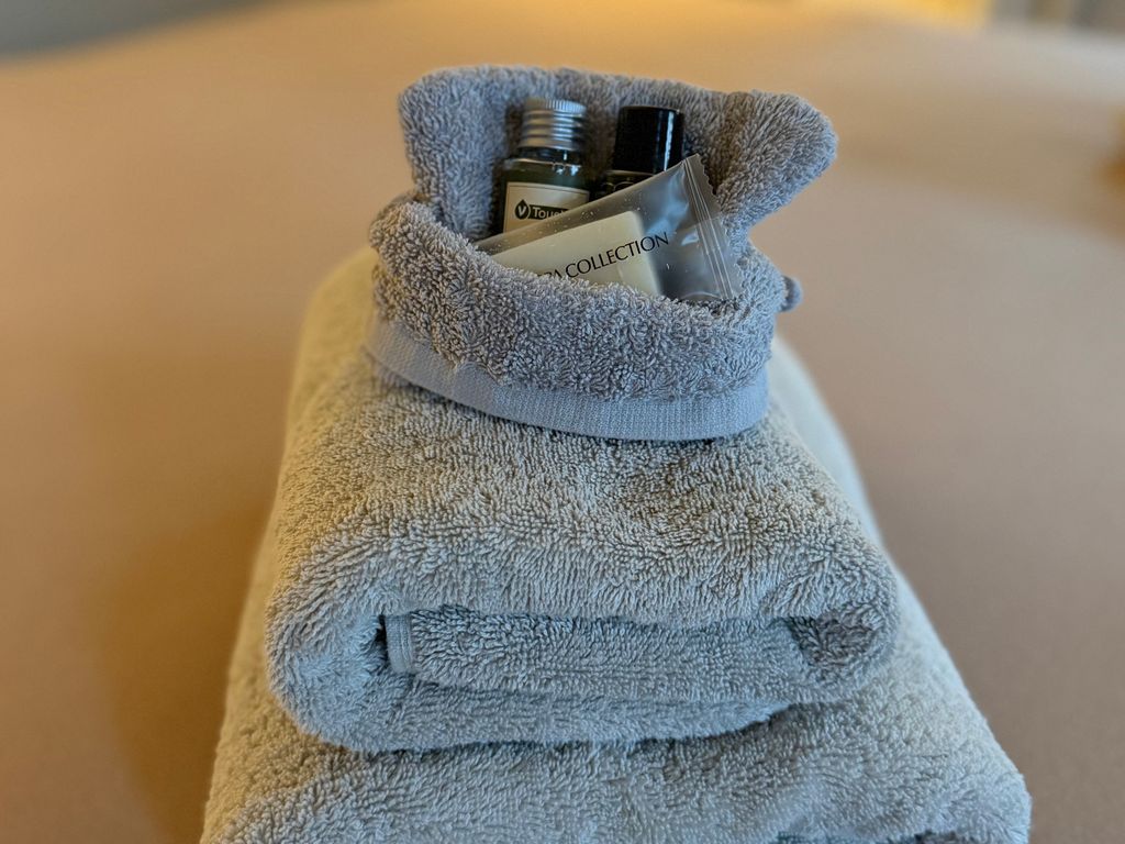 Flauschige Handtücher