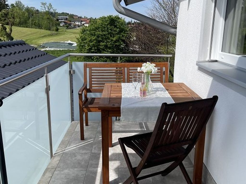 Ausblick vom Westbalkon