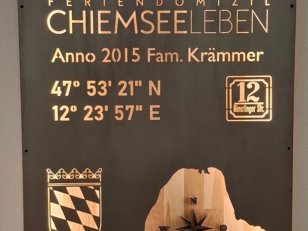 Willkommensschild