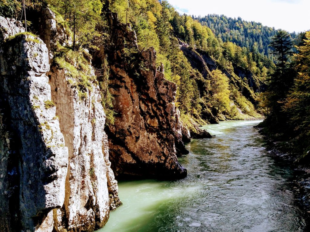 Die Entenlochklamm zwischen Schleching und Kössen