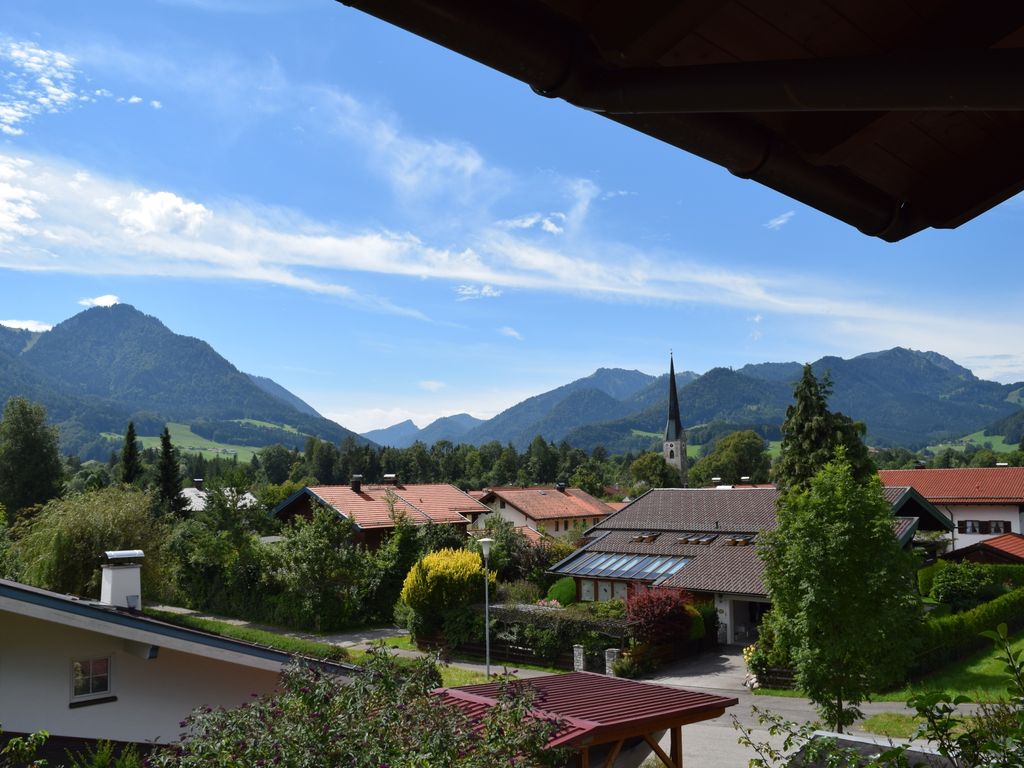 Ausblick vom Balkon