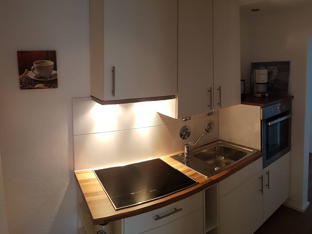Küchenzeile in der Ferienwohnung
