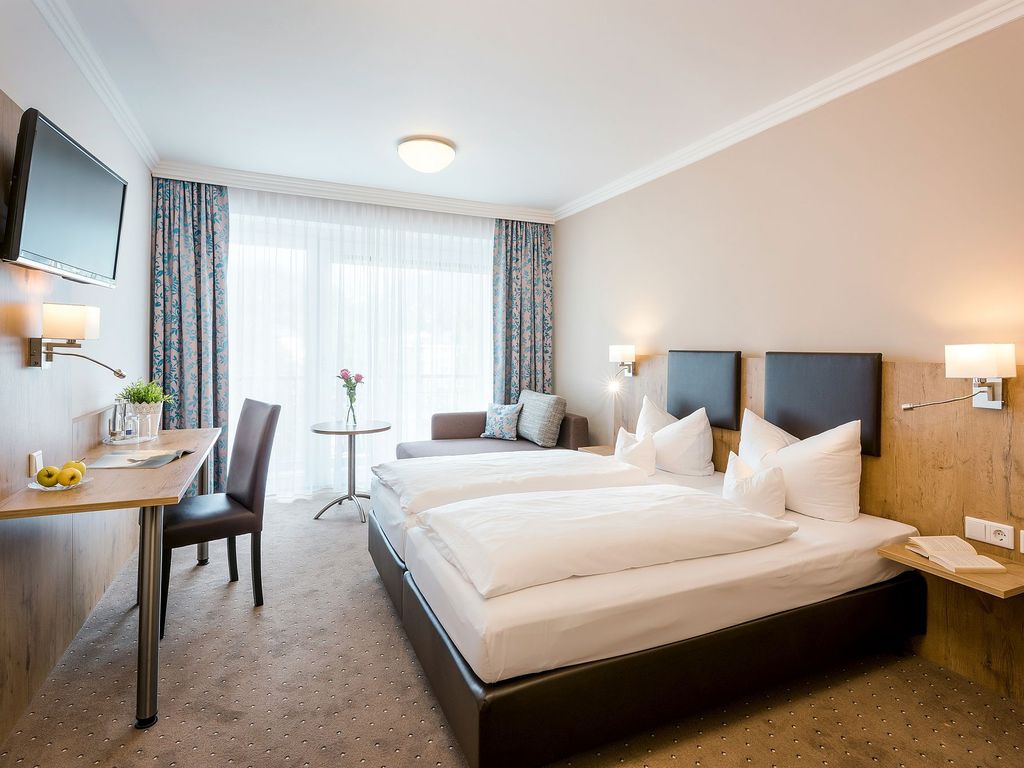 Blick in das Schlafzimmer