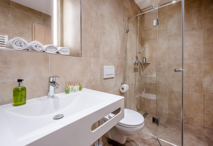 Juniorsuite Deluxe inkl. Schlafsofa mit Bad/WC, gemütliche Sitzecke
