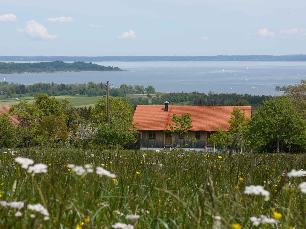 Blick auf den Chiemsee