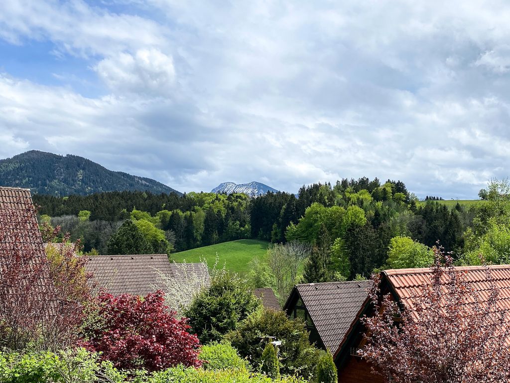 Blick vom Balkon