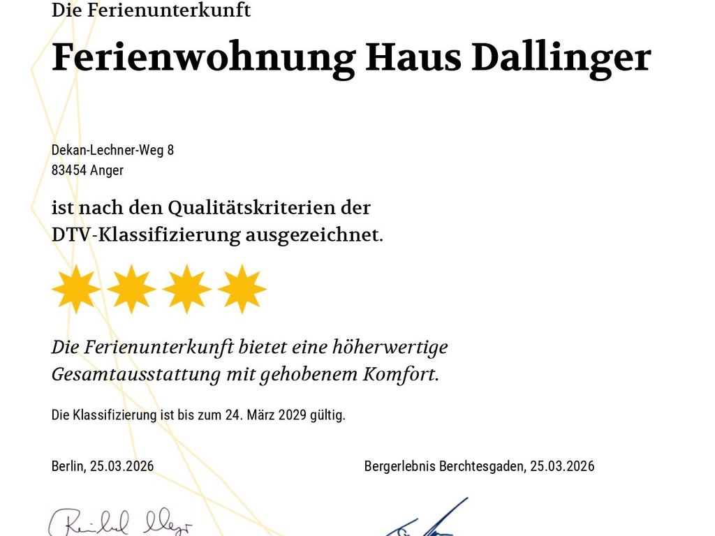 Zertifizierungsurkunde