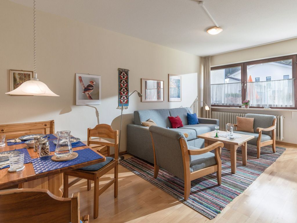 Der Wohn- und Essbereich Ferienwohnung Nr. D3