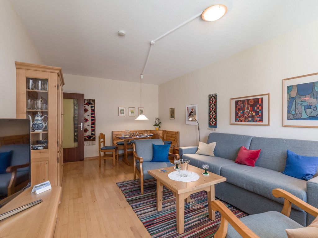 Der Wohn- und Essbereich Ferienwohnung Nr. D3