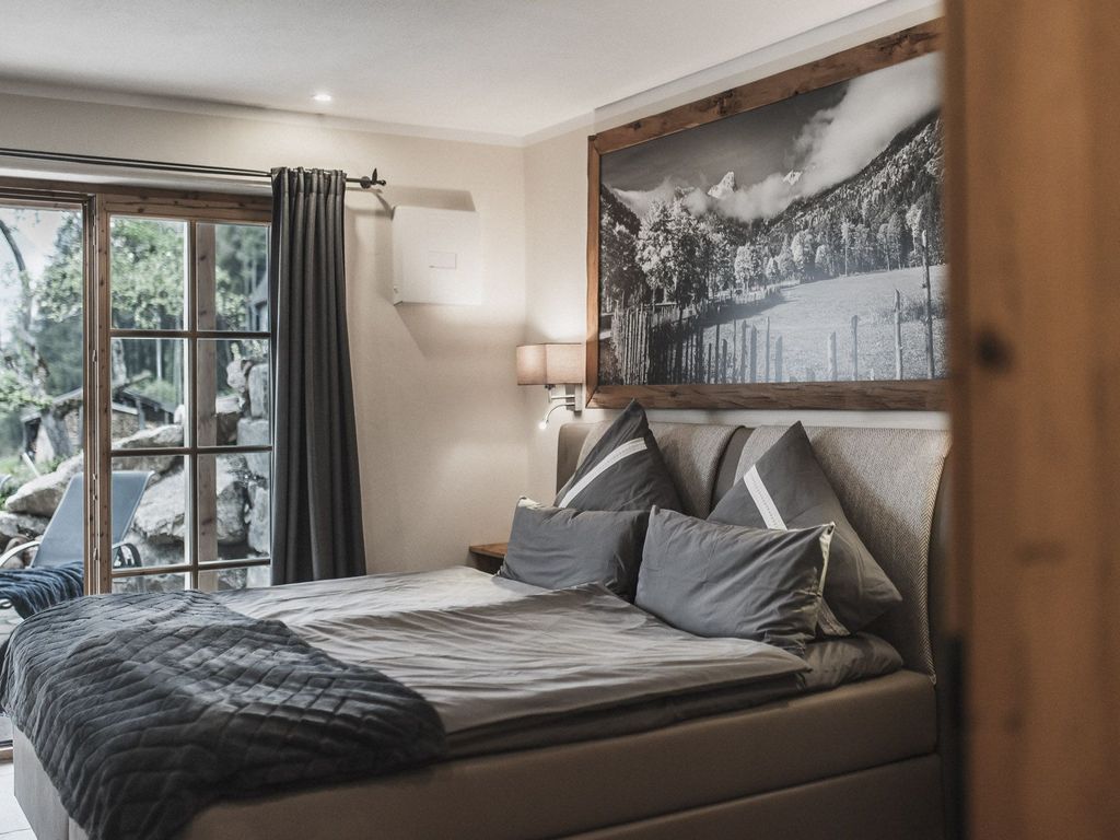 Chalet BERGSUCHT- Schlafzimmer mit Terrasse