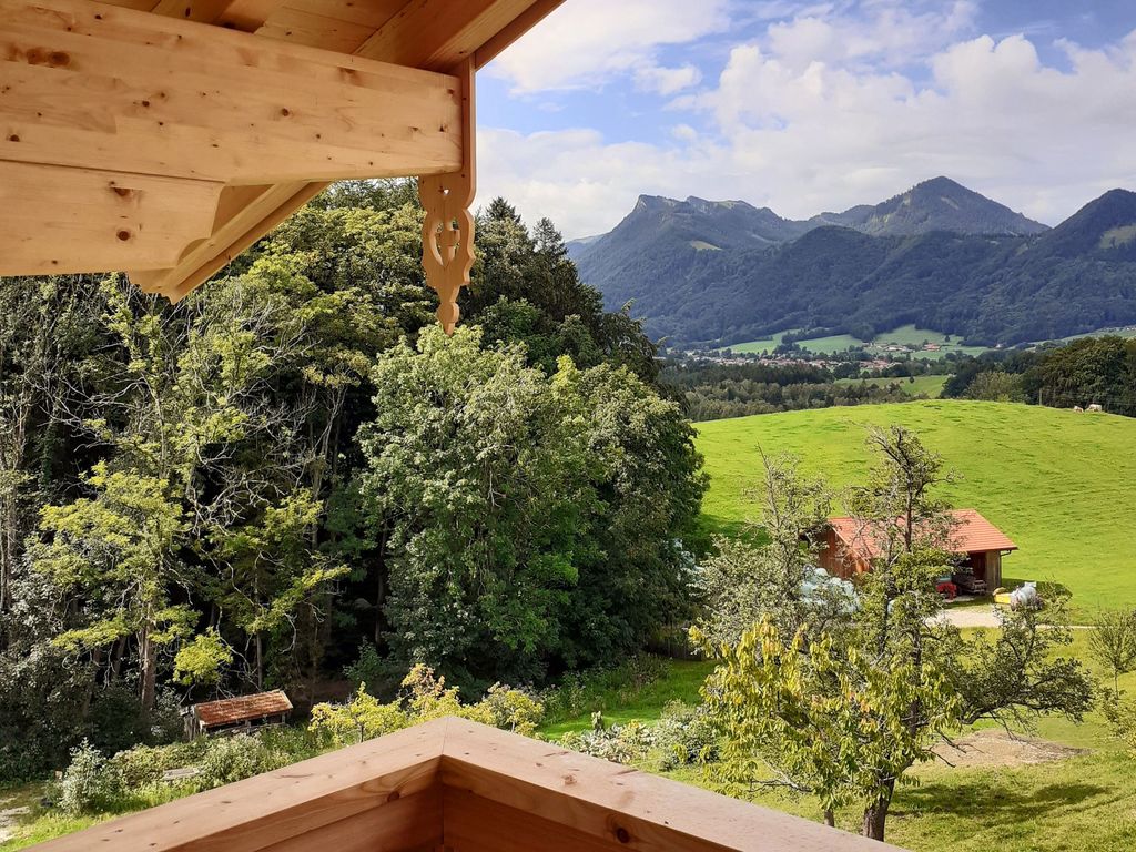 Ausblick vom Balkon