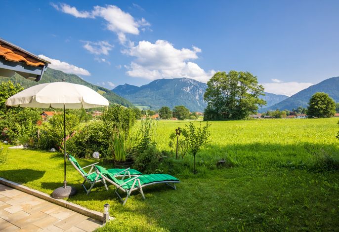 Ferienwohnung Hörndlwand Ruhpolding Bergblick inkl. Chiemgaukarte