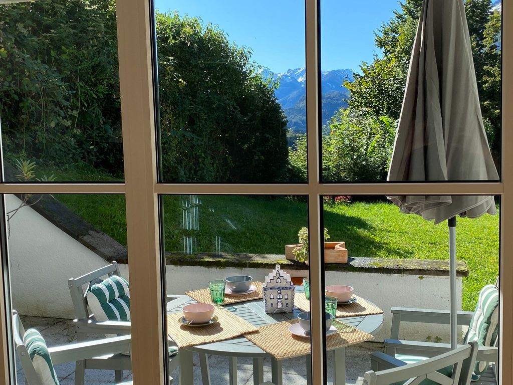 Blick vom Wohnzimmer