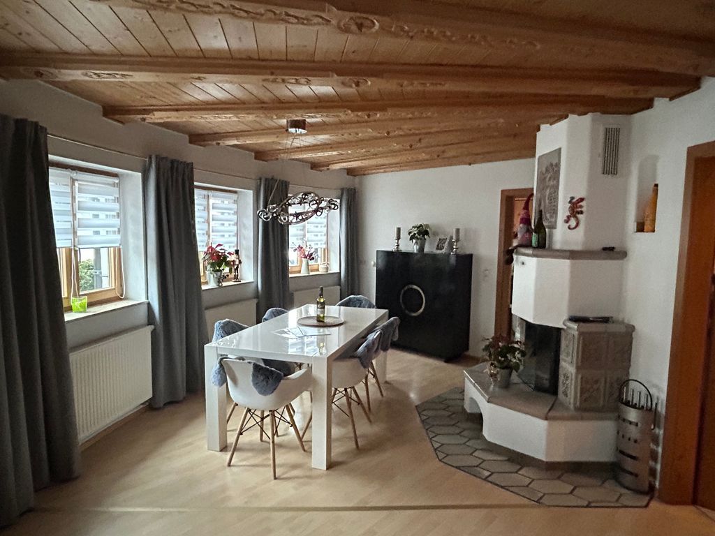 Esszimmer mit  Kamin