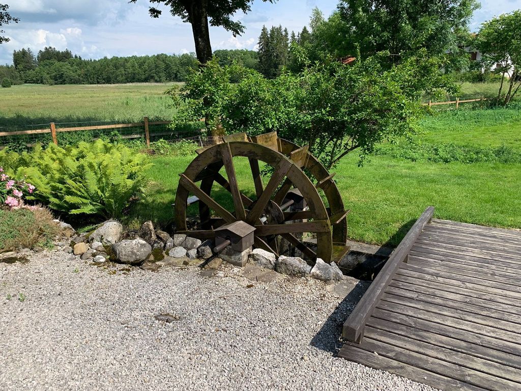 Das namensgebende Wasserrad