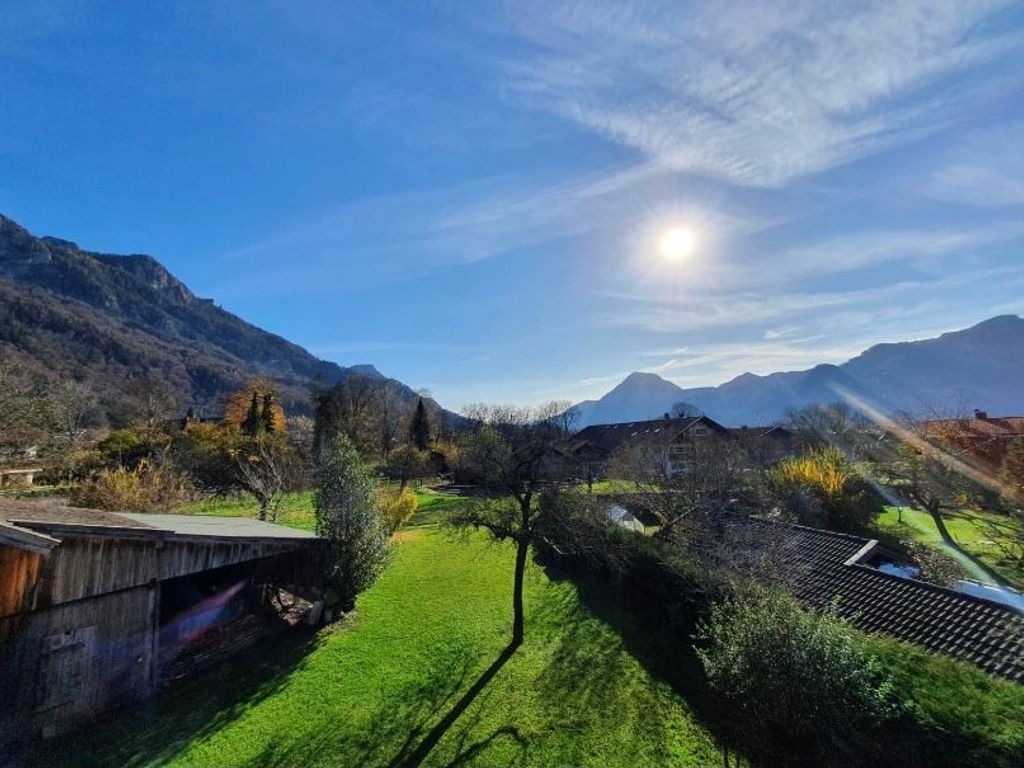 Blick vom Balkon