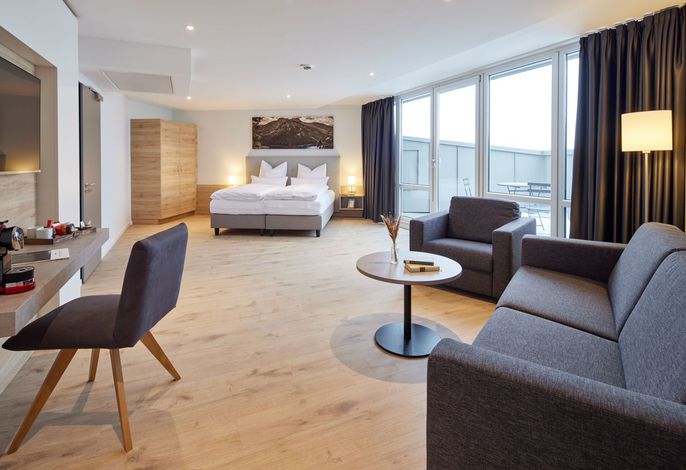 Apartment 7 Extra Extra Large mit Terrasse inkl. Frühstücksbuffet für 1-4 Personen