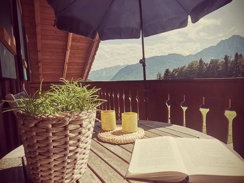 Ausblick vom Balkon