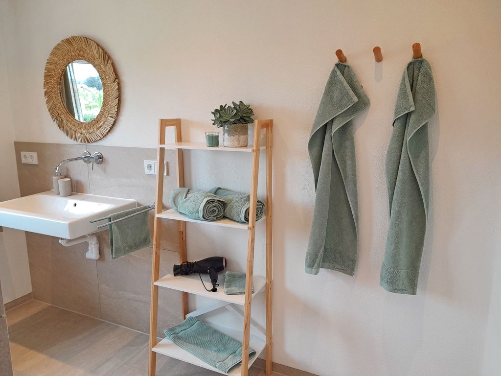 Bergblick Loft Badezimmer