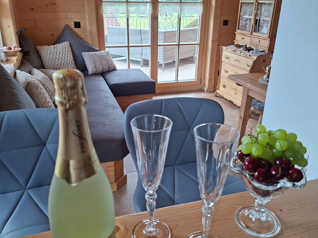 Ferienwohnung Wirtsstub'n im Holzblock